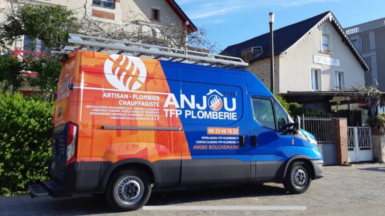 Camion d'intervention Anjou TFP Plomberie