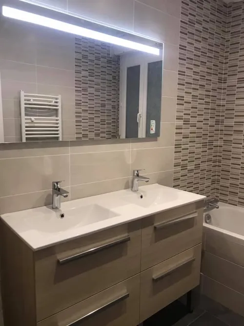 Salle de bain double vasque
