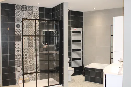Douche à l'italienne